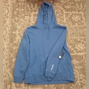 NWT HUK Fishing Logo Hoodie